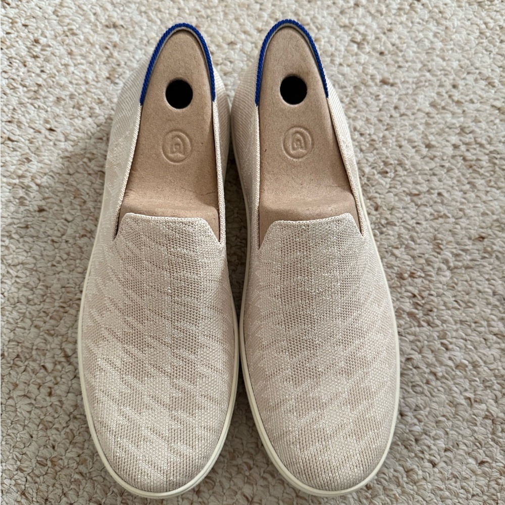 Rothy’s Ivory Houndstooth Sneakers